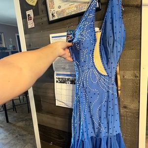 Ballroom dresses blue